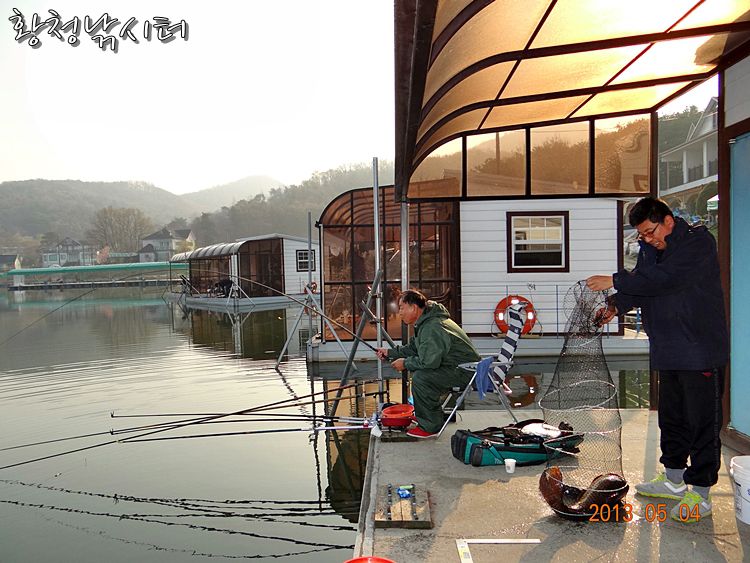 5월3일 수상좌대에서나온 대물잉어