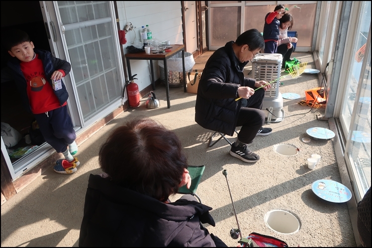 2월12일 빙어낚시 조황체크