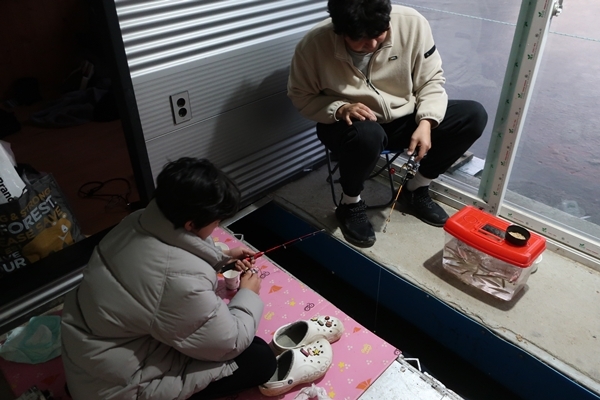 1월21일 빙어낚시 조황체크
