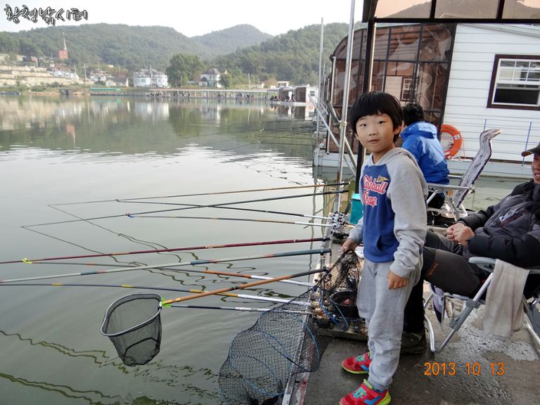 [강화도 황청낚시터] 기온이 내려가네요./ 10월13일