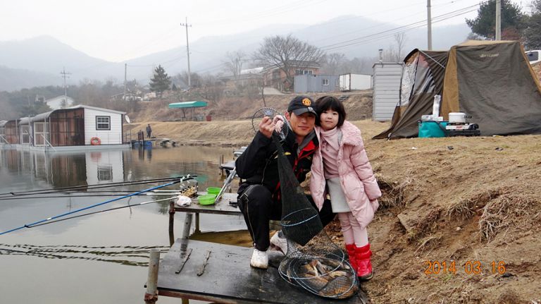 [강화도 황청낚시터] 물 속의 봄을 기다립니다./3월16일