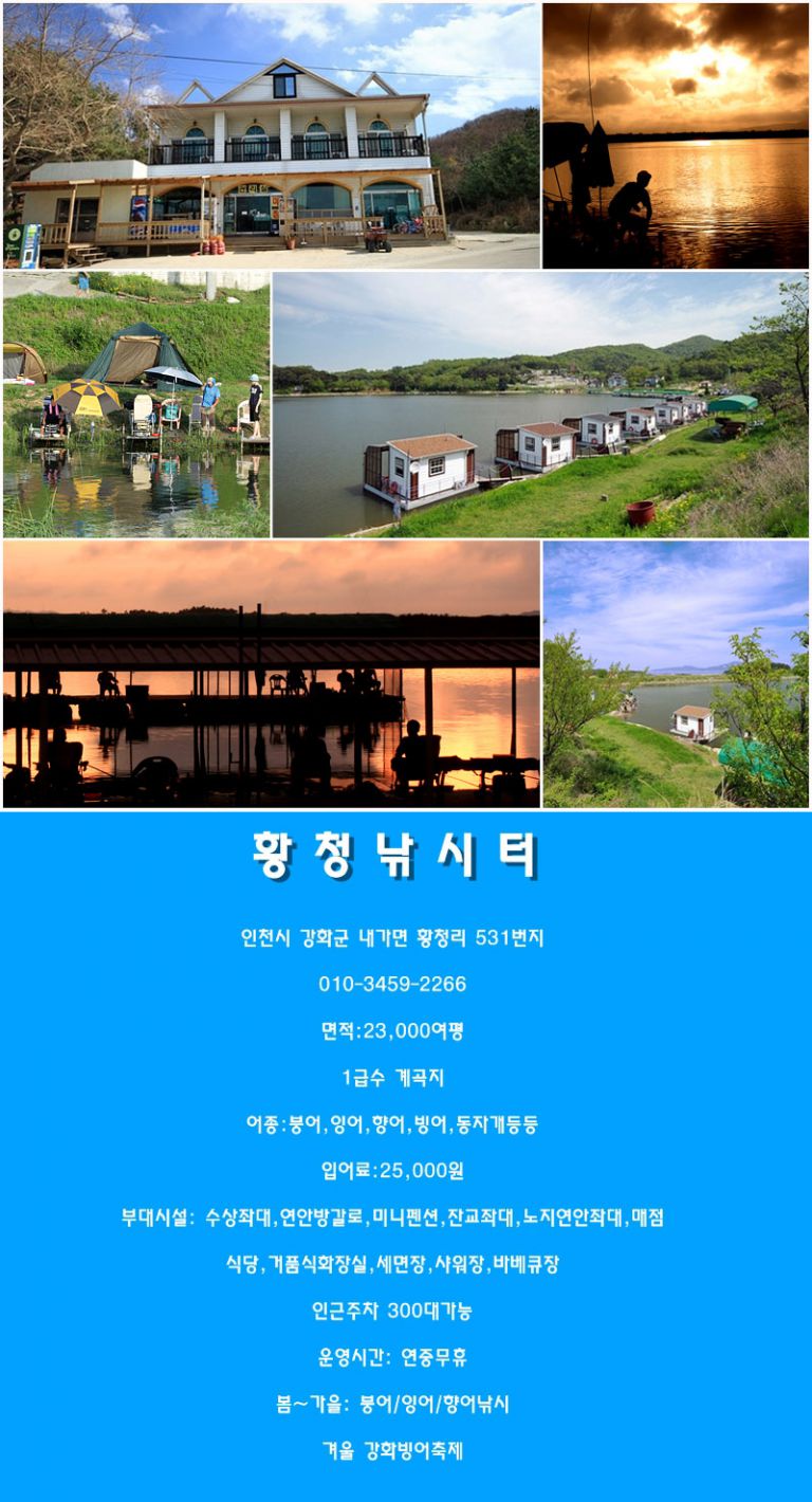 [강화되 황청낚시터] 11월22일 조황체크